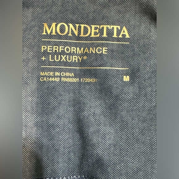 Mondetta Women's Athletic Leggings M Navy Blue 7/8 Ankle w/ Pockets Performance - Picture 6 of 8